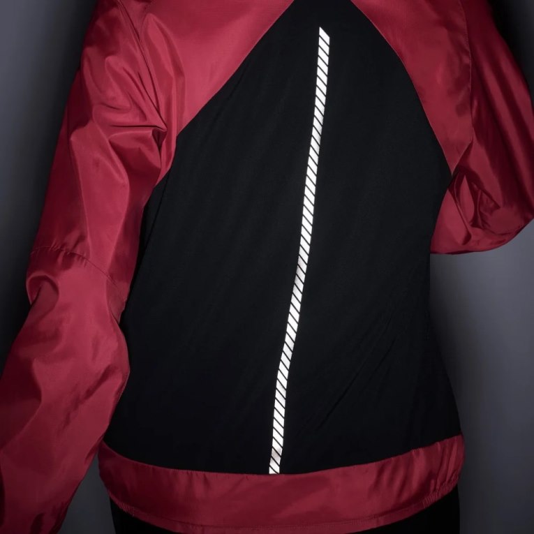 Red Salomon Bonatti Cross Wind Women's Shell Jackets | IE LN1392